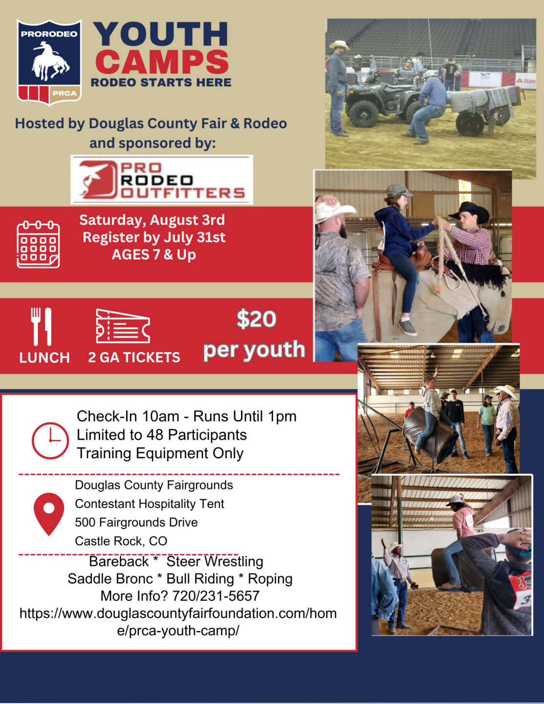 PRCA Youth Camp - DC Fair & Rodeo